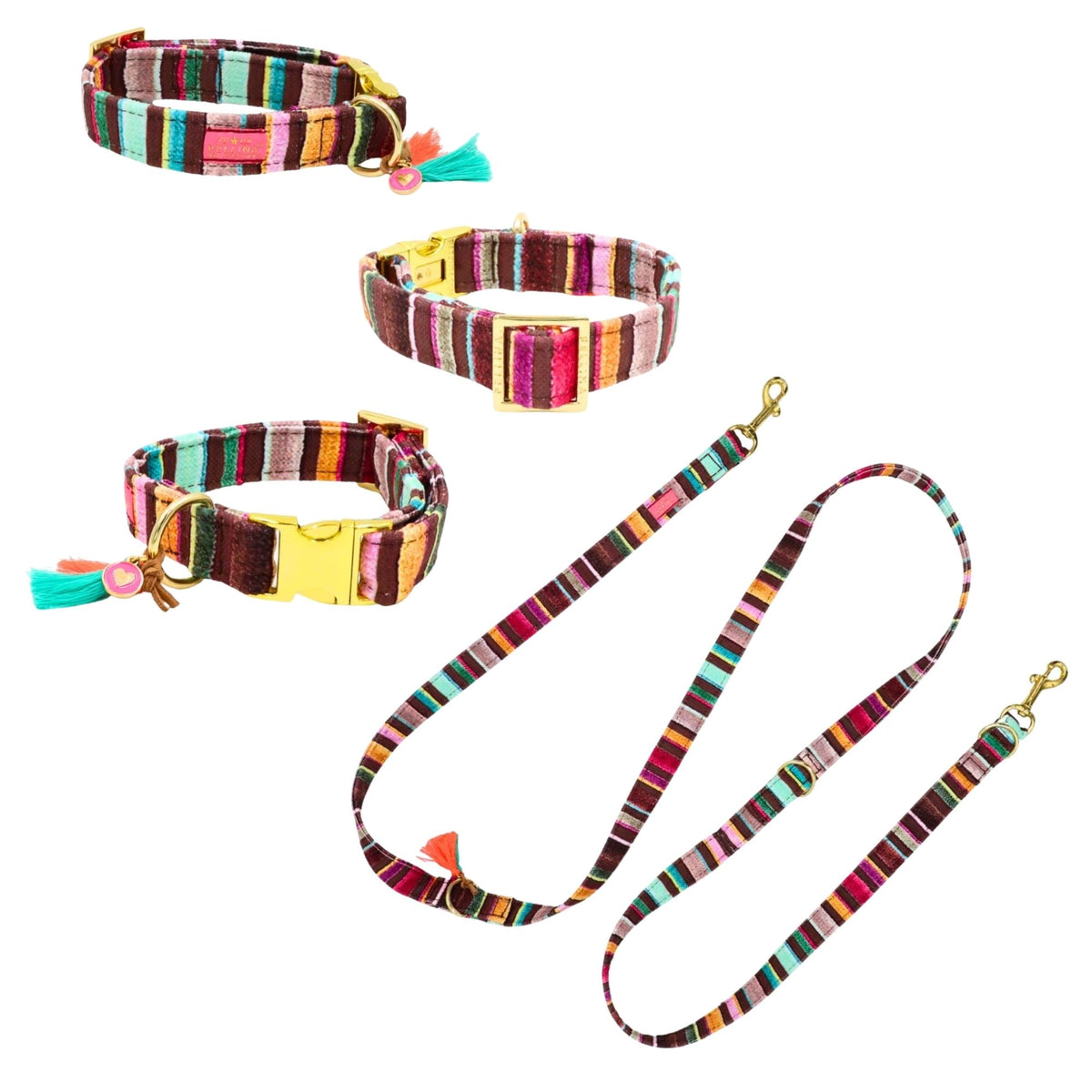 „Pawfect Pair“ – Halsband & Leine