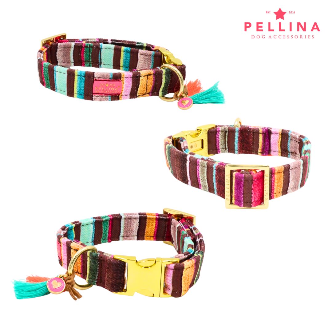 Halsband "Rainbow Cocoa“