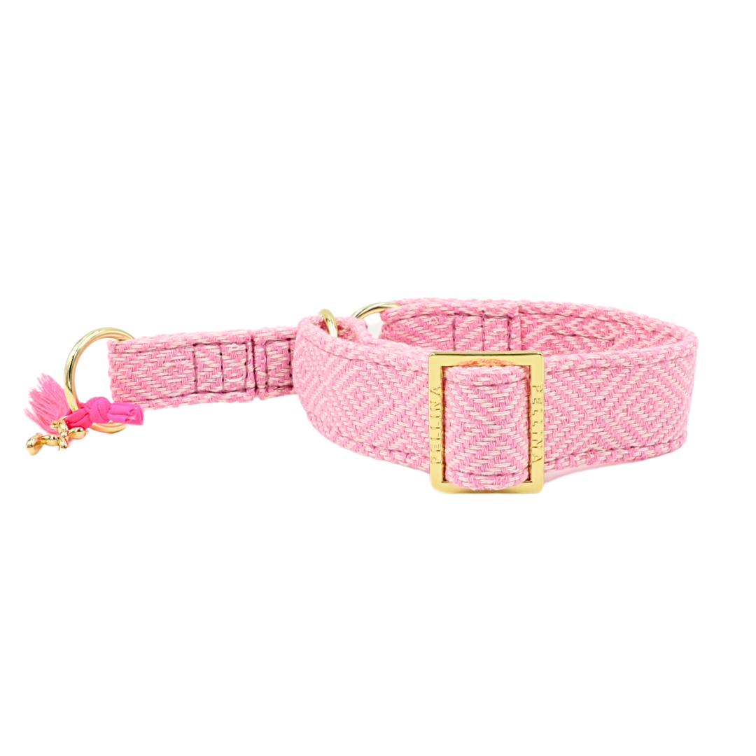 Zugstopp Halsband "Relax" Candypink