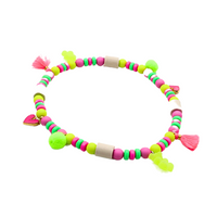 Dog jewelry necklace “Sugar Bear Green”
