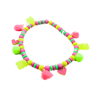 Dog jewelry necklace “Sugar Bear Green”