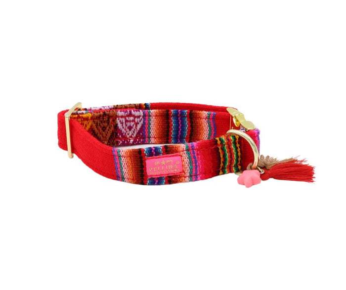 Halsband "LaaBoheme" Red