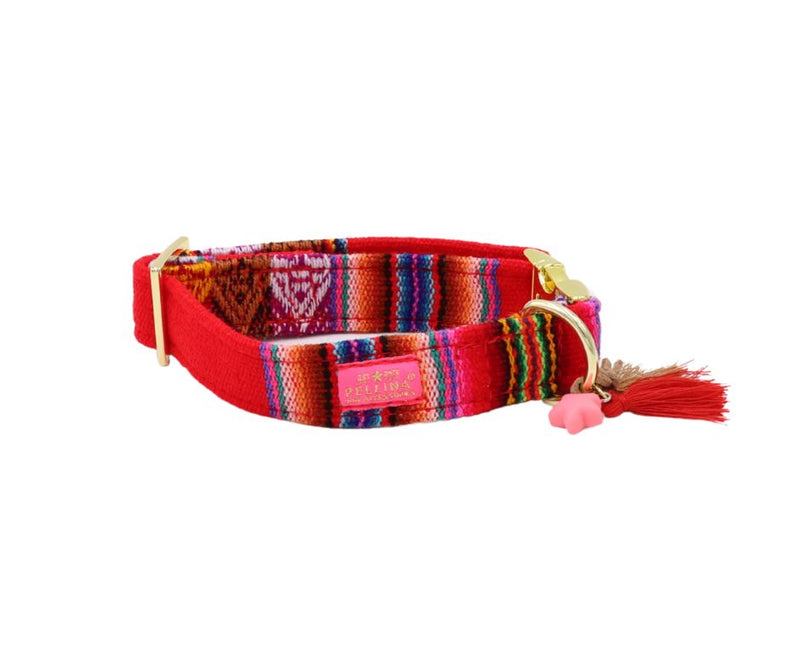 Halsband "LaaBoheme" Red