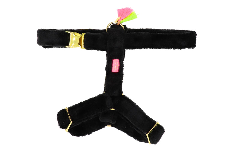 Hundegeschirr "Cashmere  Black"
