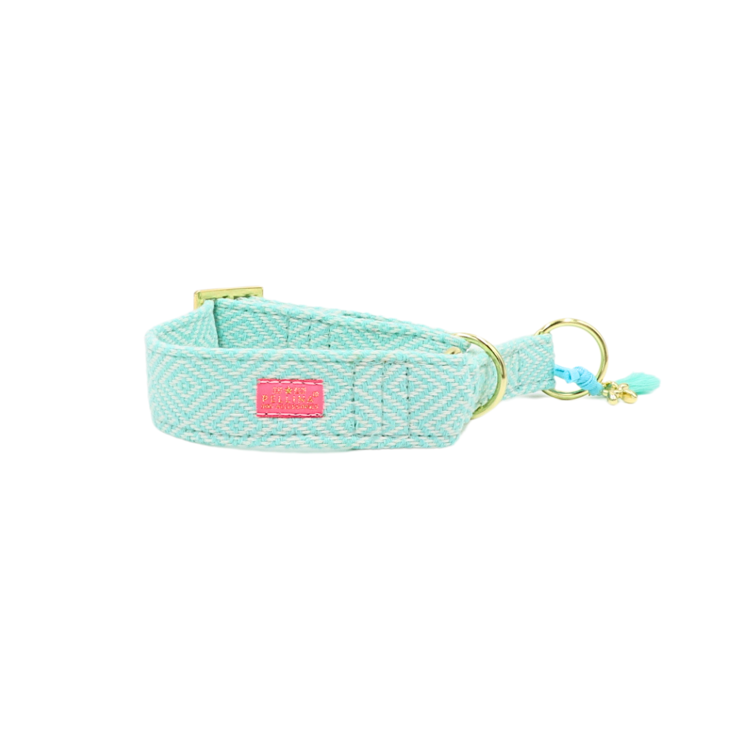 Zugstopp Halsband "Relax" Mint