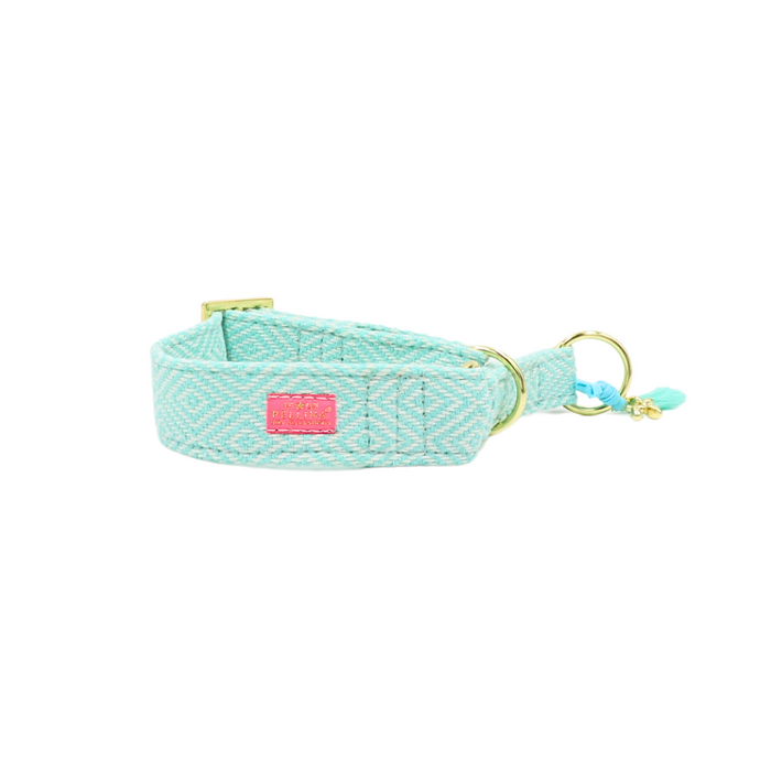 Zugstopp Halsband "Relax" Mint