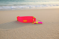 Collier « FeelGood » orange fluo