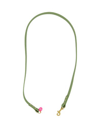 Wasserabweisende Leine "Mix&Style “ Khaki