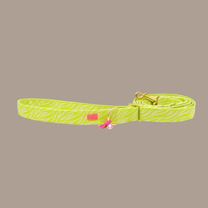Leine „Stripe Society“ Lime