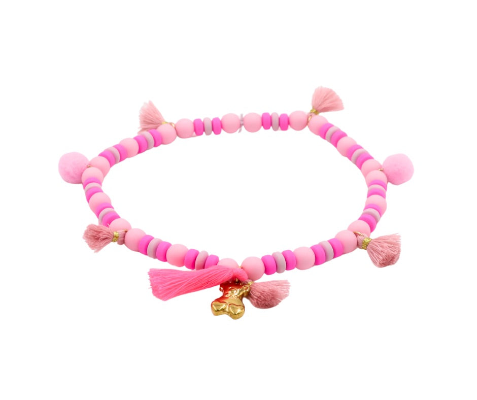 Hunde Schmuckkette „Couchy“ Rose