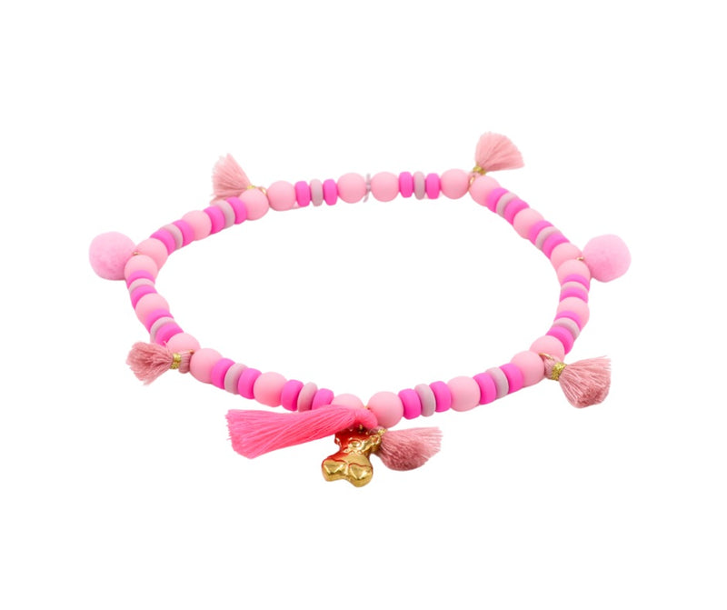 Hunde Schmuckkette „Couchy“ Rose