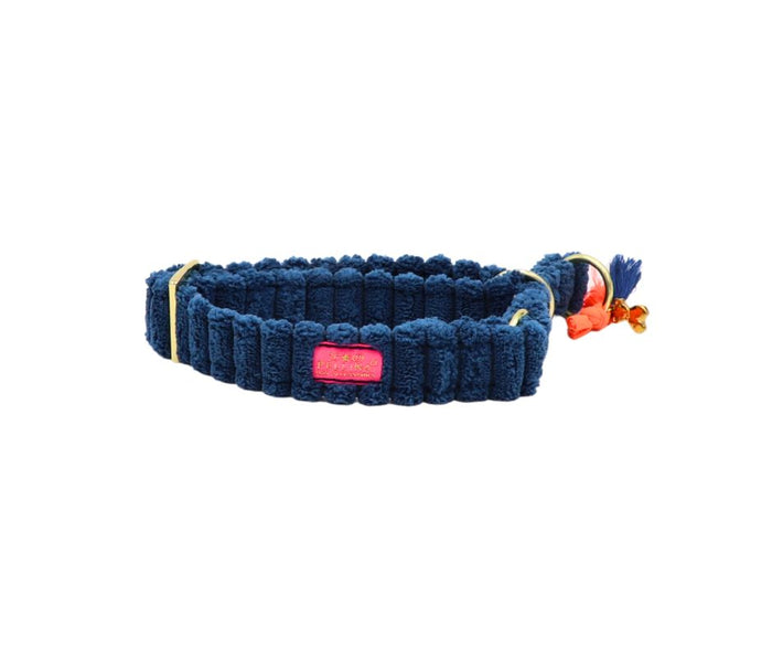 Zugstopp Halsband "Couchy“ Blue