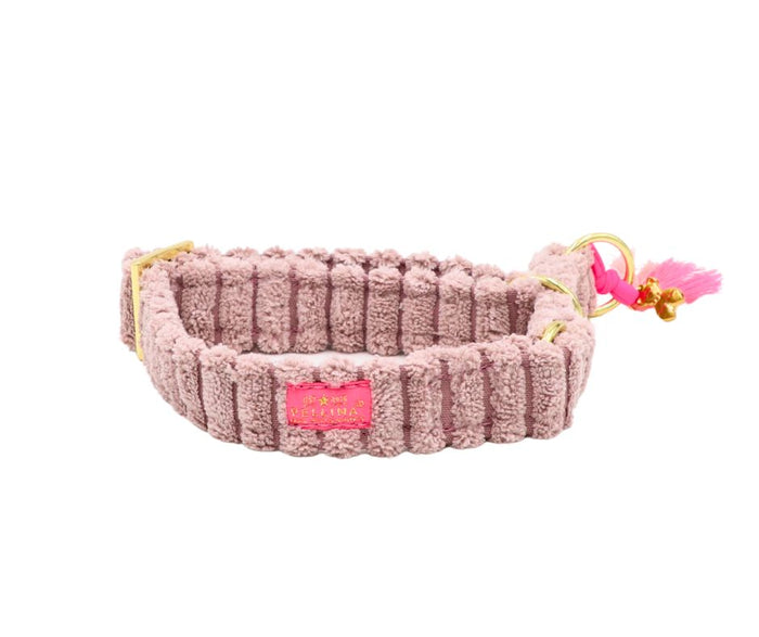 Zugstopp Halsband "Couchy“ Powderrose