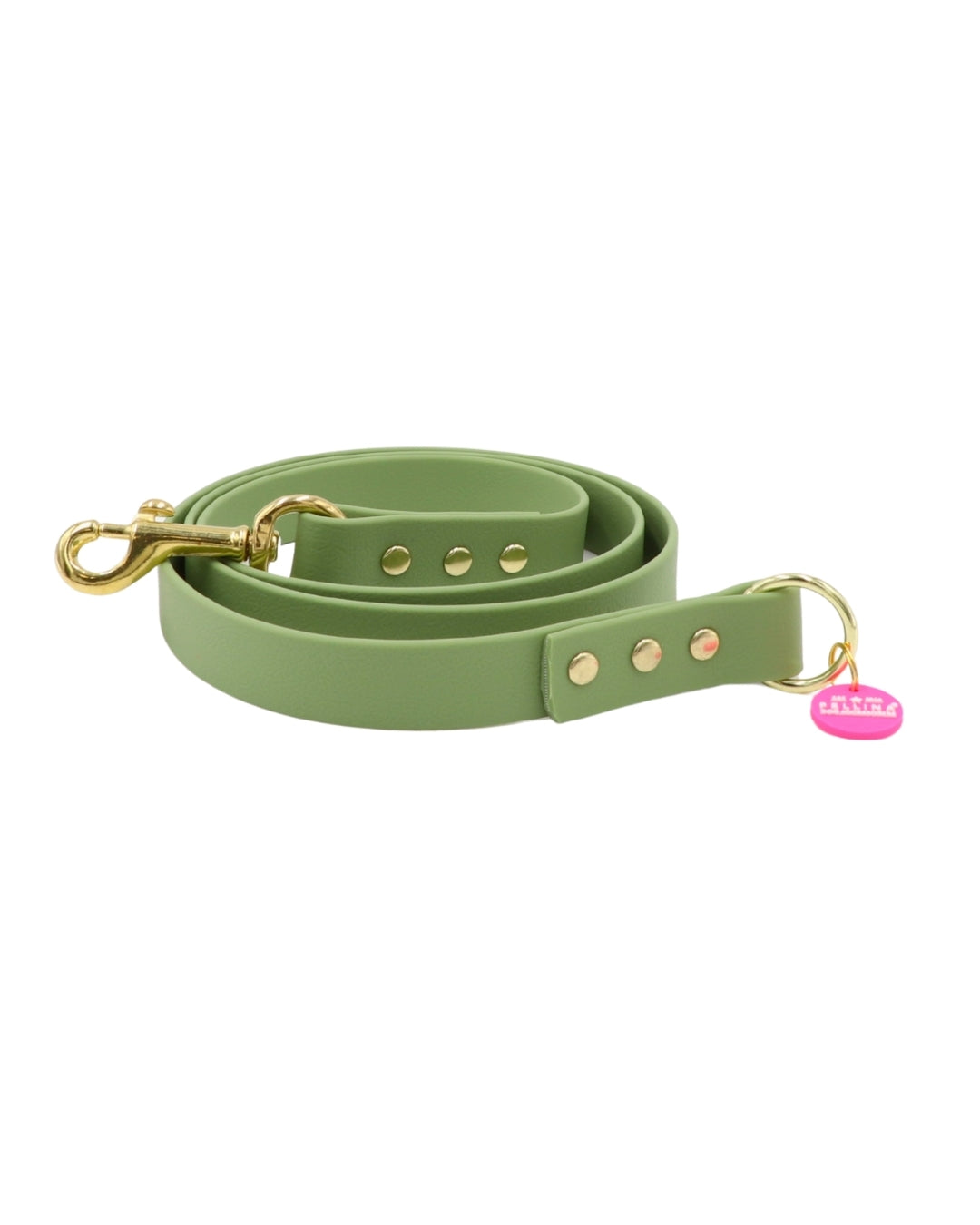 Wasserabweisende Leine "Mix&Style “ Khaki