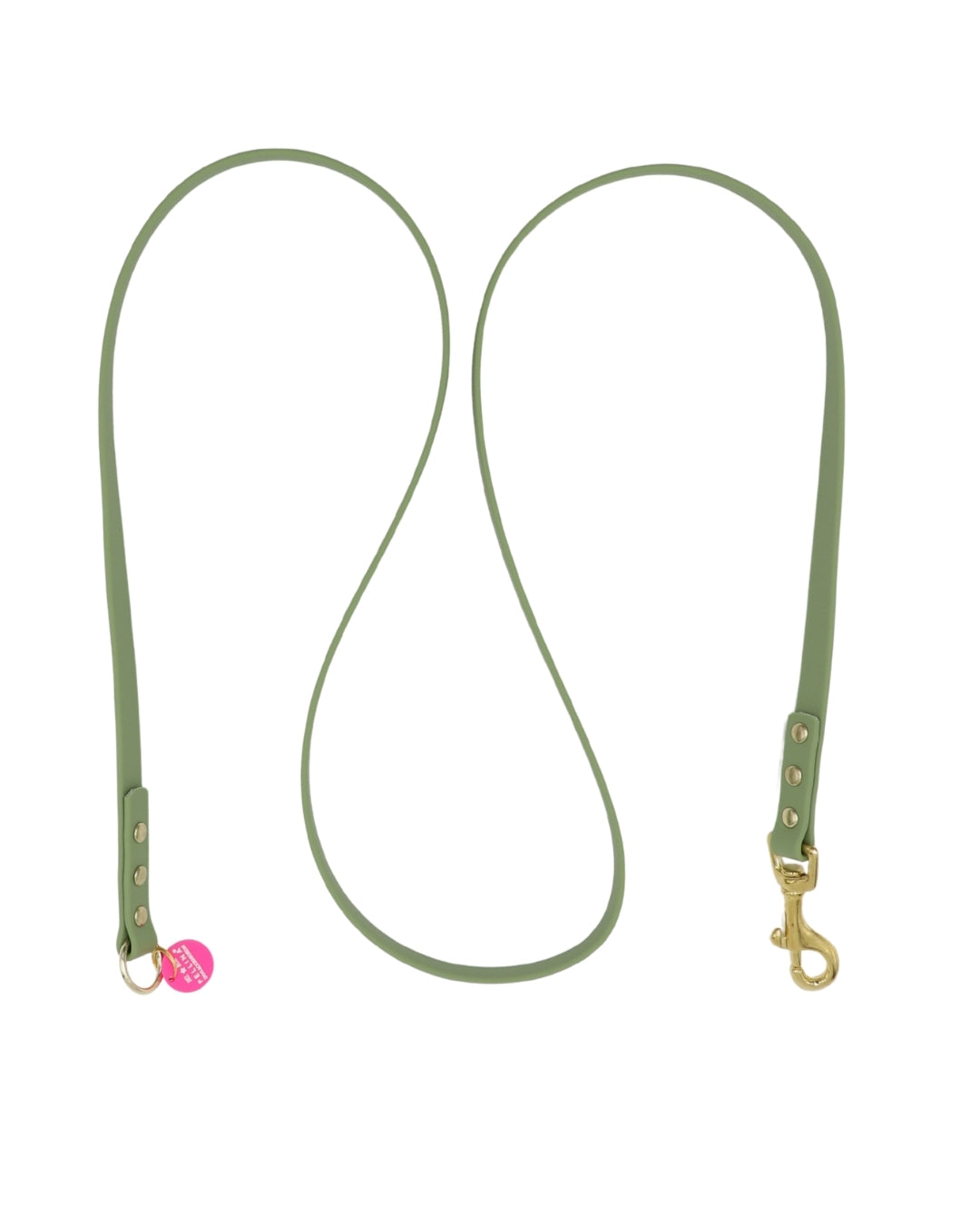 Wasserabweisende Leine "Mix&Style “ Khaki