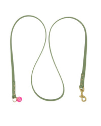 Wasserabweisende Leine "Mix&Style “ Khaki