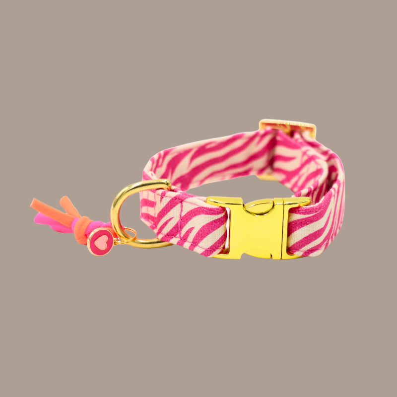 Halsband "Stripe Society" Pink