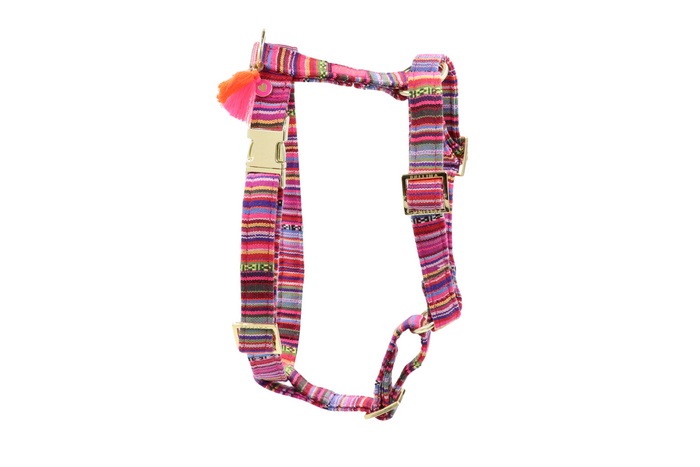 Hundegeschirr "Boho Pink"