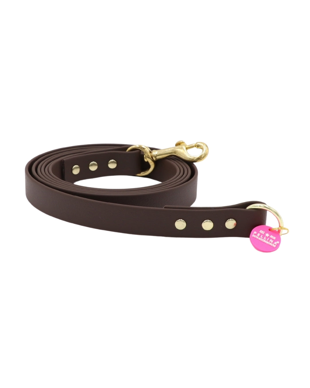 Wasserabweisende Leine "Mix&Style “ Chocolate