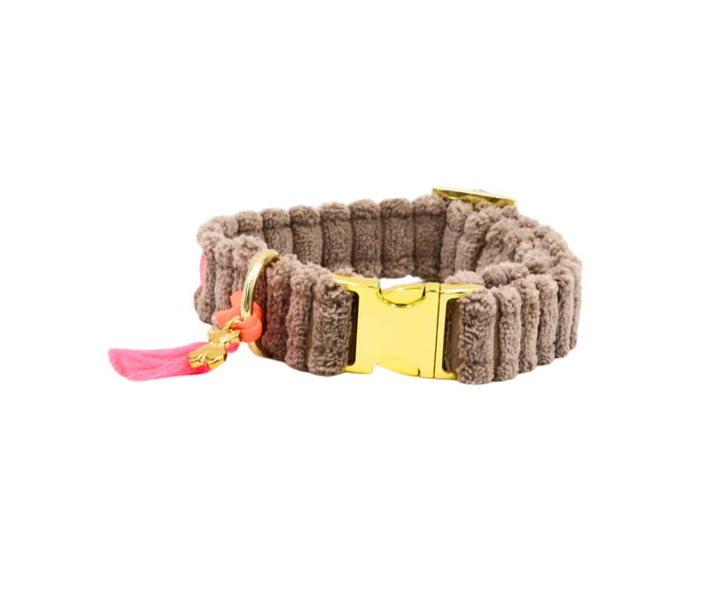 Halsband "Couchy“ Taupe