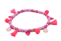 Dog jewelry necklace “Yojas Pink”