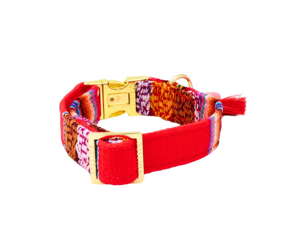 Halsband "LaaBoheme" Red