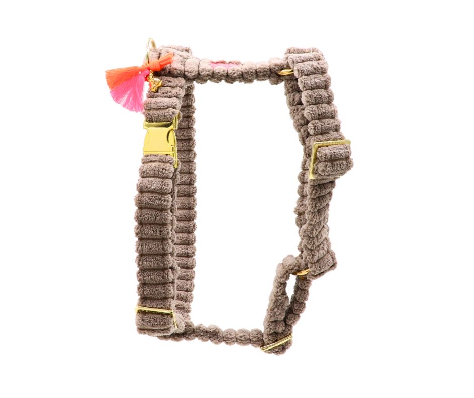 Hundegeschirr "Couchy" Taupe