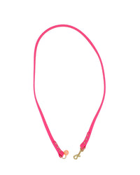Wasserabweisende Leine "Mix&Style “ Neonpink