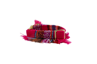 Halsband "LaaBoheme" Fuchsia Fringe