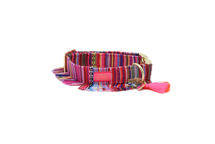 Halsband "Gipsy Boho Pink"