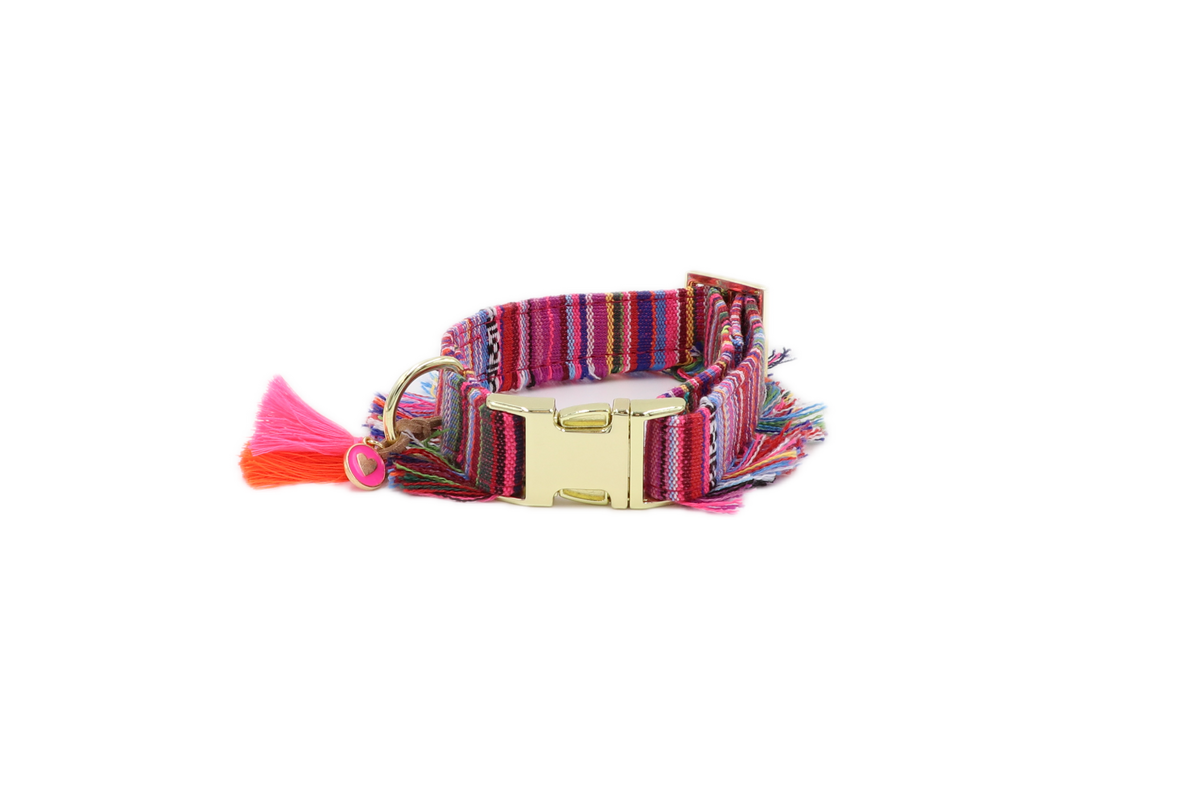 Halsband "Gipsy Boho Pink"