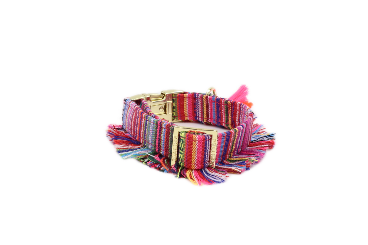 Halsband "Gipsy Boho Pink"