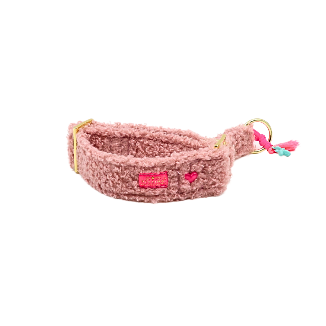 Zugstopp Halsband "CosyLove Oldpink“