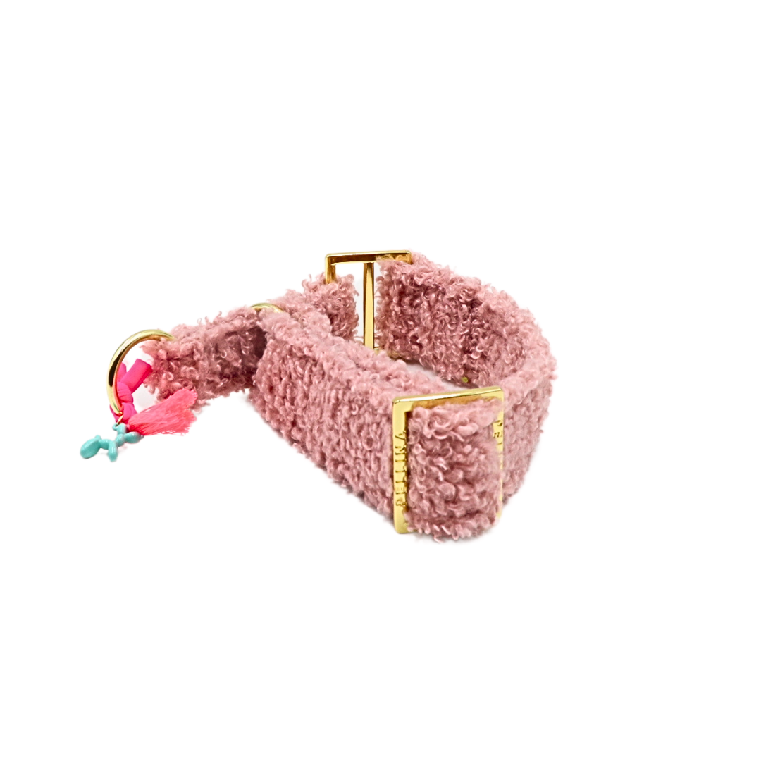 Zugstopp Halsband "CosyLove Oldpink“