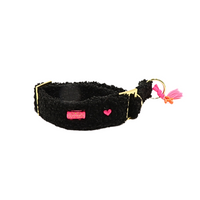 Train stop collar “CosyLove Black”