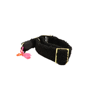 Train stop collar “CosyLove Black”