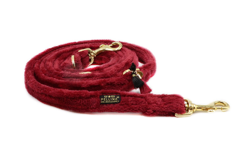 Leine "Cashmere Dark Red"