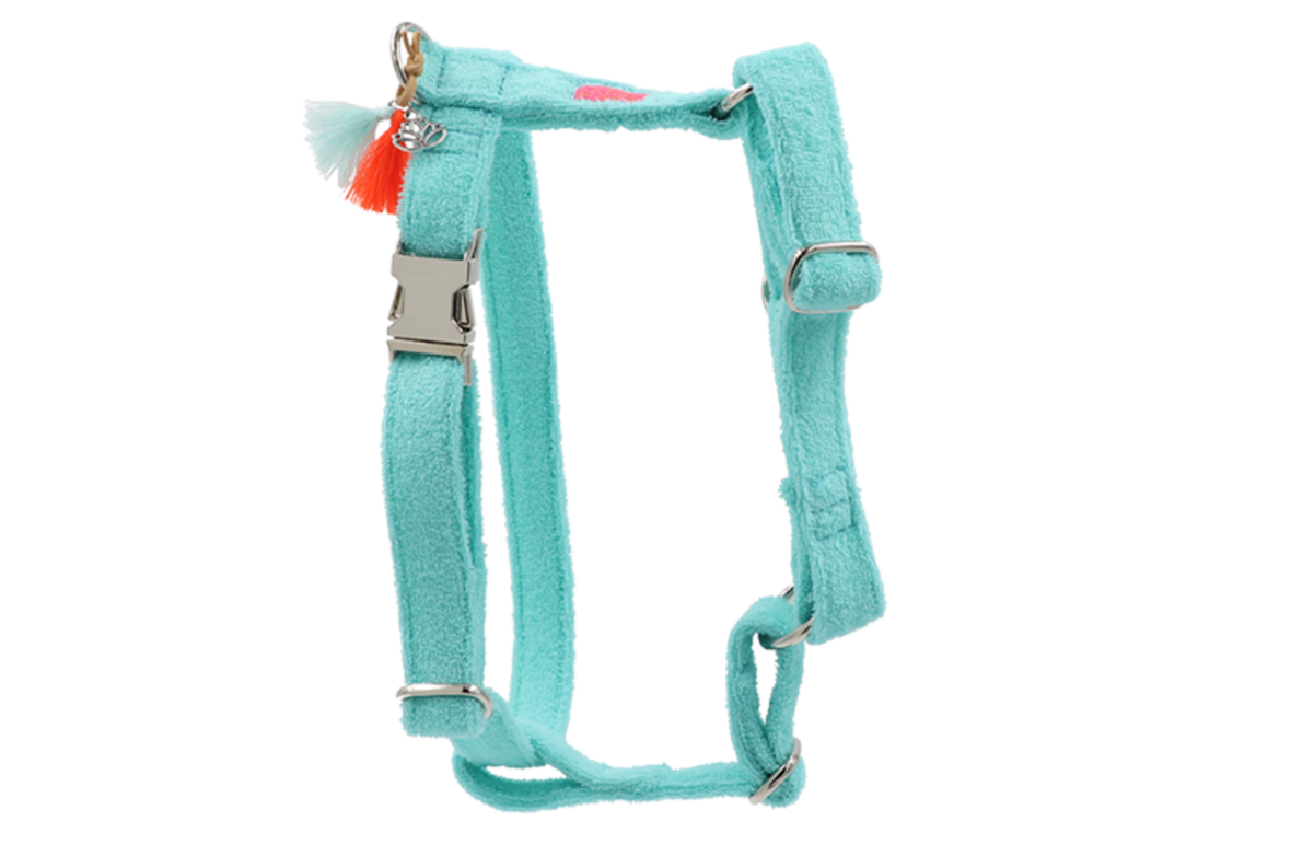 Dog Harness "Frotty Turquoise"